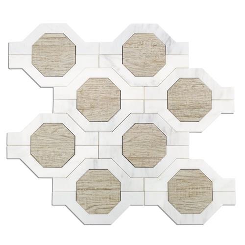 Soho Studio Corp. in Wood Jet Mariposa Natural Stone