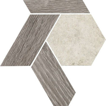 Gray & Ivory Mosaic