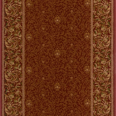 George V Runner in Claret Carpet