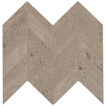 Taupe Mosaic Chevron