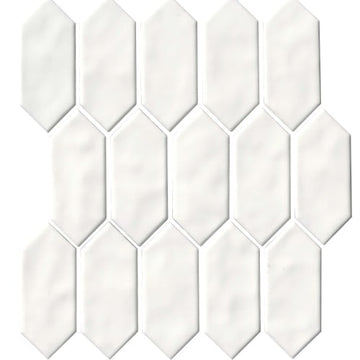 White Mosaic Picket