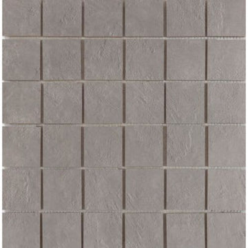 Silver Semi-Polished - 12x12 Mosaic