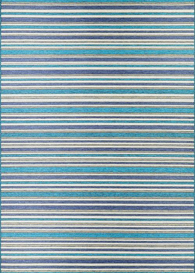 Cape - Brockton - Cobalt/Teal Flooring by Couristan