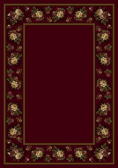 Floral Lace-10806 Cranberry II Flooring by Milliken