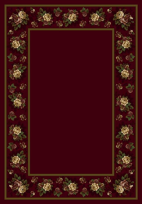 Floral Lace-10806 Cranberry II