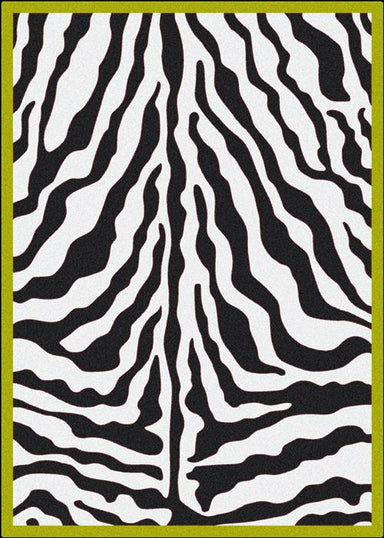 Zebra Glam-00001 Citrus Green Flooring by Milliken