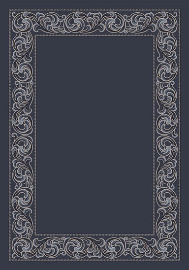 Sonata Rug-00006 Charcoal-Oval Flooring by Milliken