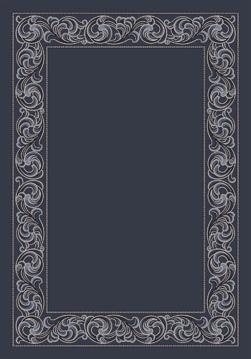Sonata Rug-00006 Charcoal-Oval