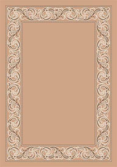 Sonata Rug-00028 Almond-Oval Flooring by Milliken