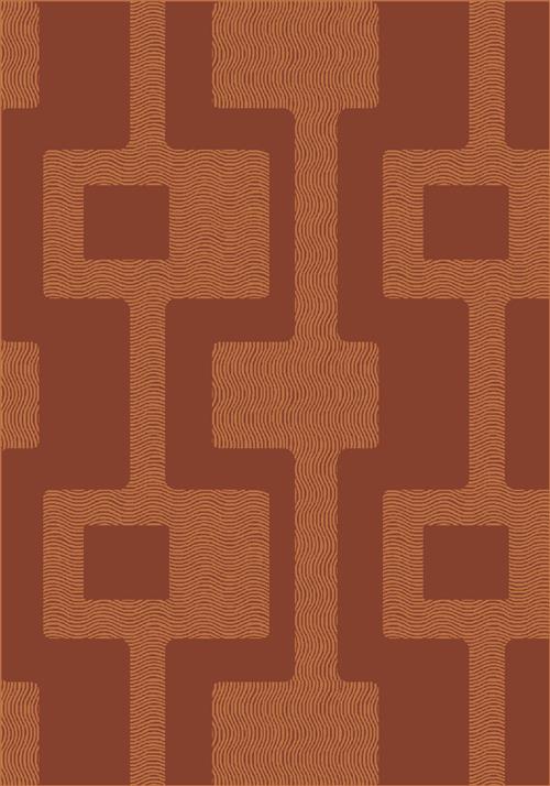 Uptown Rug-00624 Fall Orange-Oval