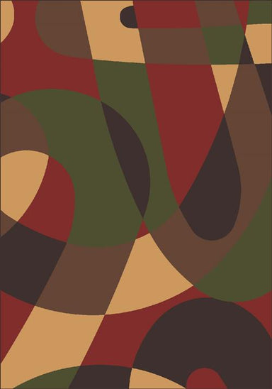 Element-490 Russet-Oval Flooring by Milliken