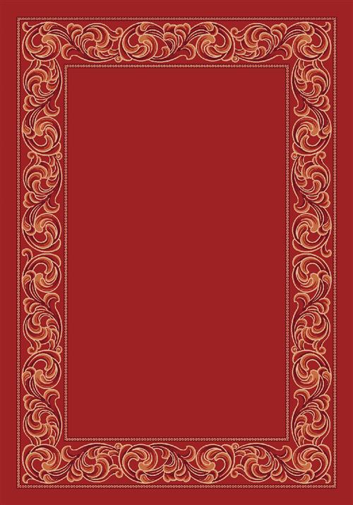 Sonata Rug-00235 Indian Red-Oval