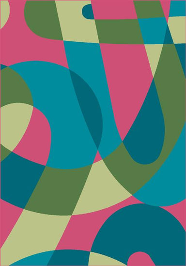 Element-250 Dark Pink-Oval Flooring by Milliken