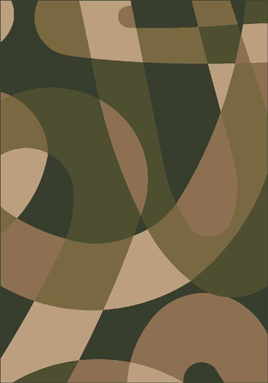 Element-634 Olivine-Oval Flooring by Milliken