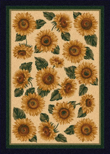 Sunflower Garden-02500 Golden Flooring by Milliken