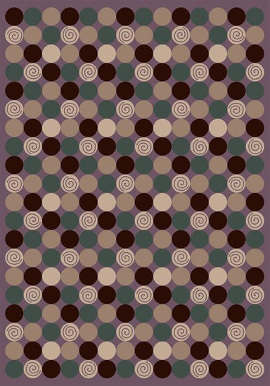 Da T Da Rug-07900 Amethyst Flooring by Milliken