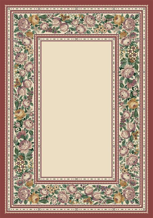 English Floral Rug-02000 Opal