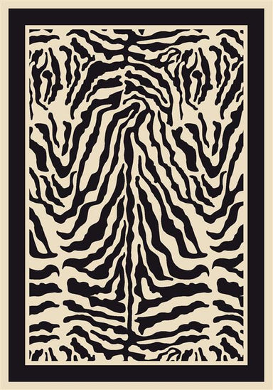 Zulu Rug-02000 Zebra Flooring by Milliken