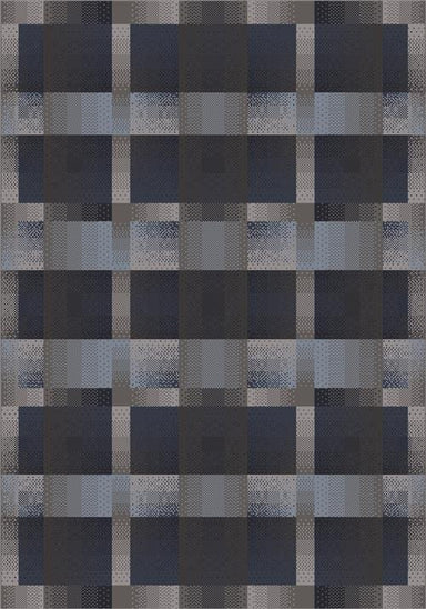 Aura-00006 Charcoal-Oval Flooring by Milliken