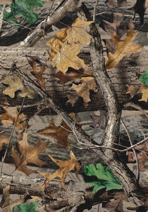 New Timber Solid Camo-10709 Flooring by Milliken