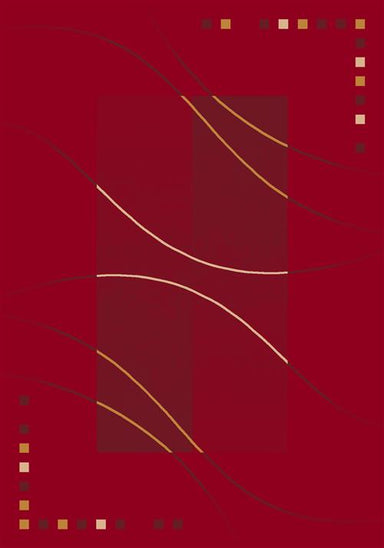 Calypso-00246 Rouge-Oval Flooring by Milliken