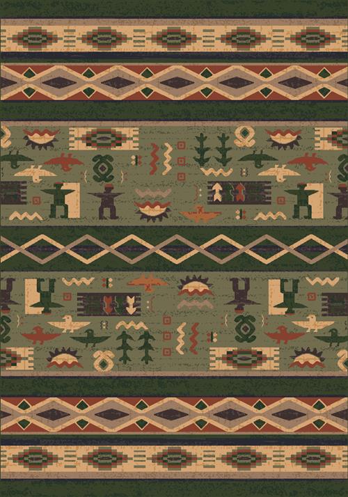 Kiva-00366 Autumn Forest-Oval