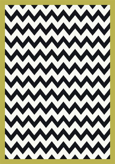 Vibe Border-Citrus Flooring by Milliken