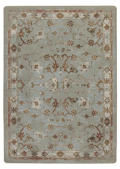 Croft-Subtle Aqua Flooring by Milliken