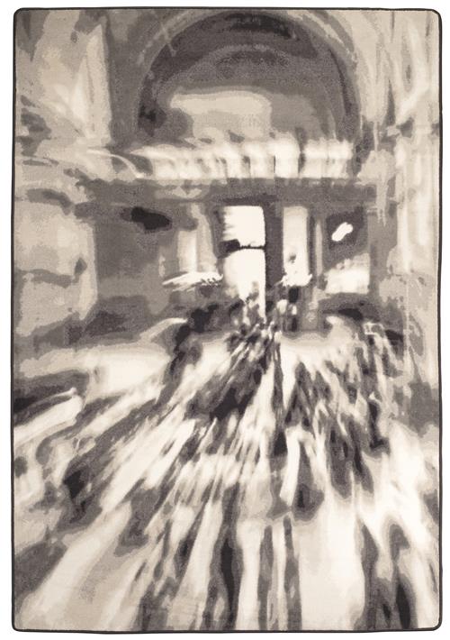 Morning Commute -Grayscale