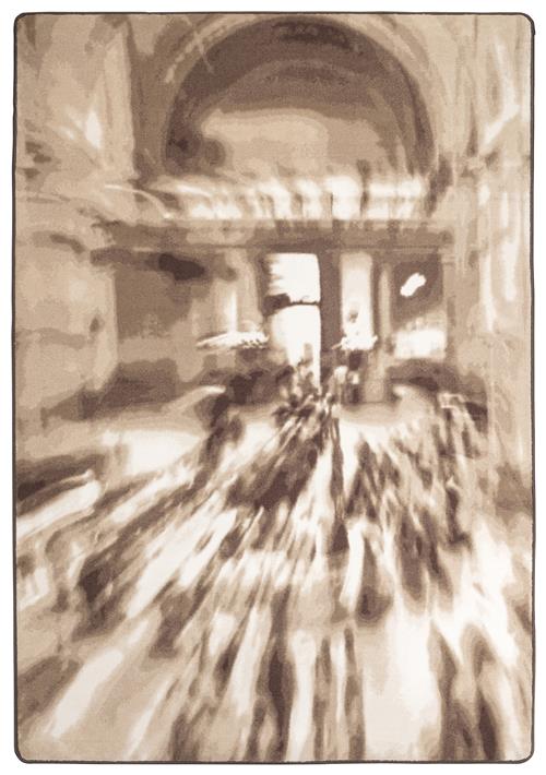 Morning Commute -Sepia