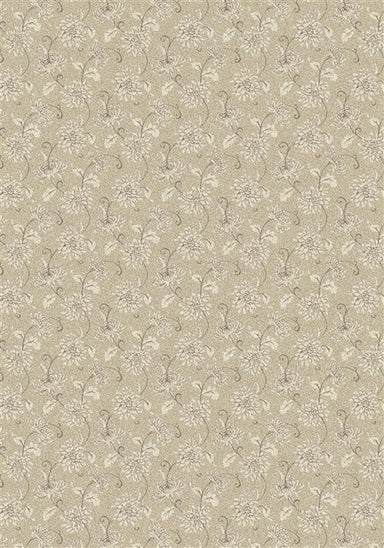 Spring Flora-Sheer Beige Flooring by Milliken