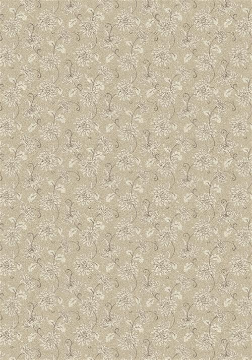 Spring Flora-Sheer Beige
