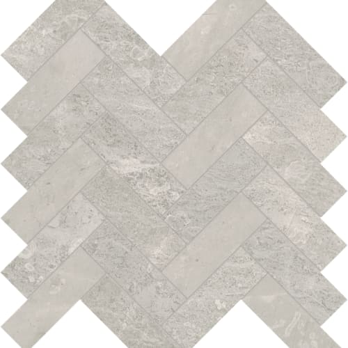 Anciano Grigio Mosaic - Herringbone Flooring by Anatolia