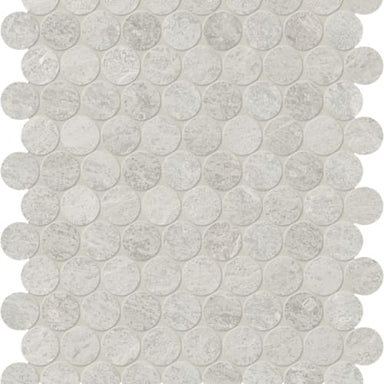 Anciano Grigio Mosaic - Penny Round Flooring by Anatolia