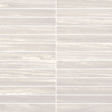 Zebrino Taupe M1x6 Stack Mosaic
