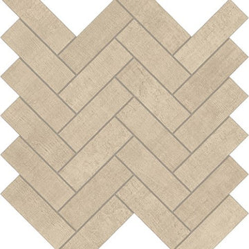 Sand Herringbone Mosaic