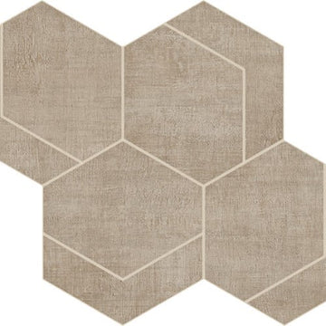 Taupe Hexmark Mosaic