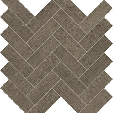 Tobacco Herringbone Mosaic