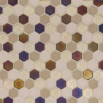 Sunset Cove Hexagon Mosaic