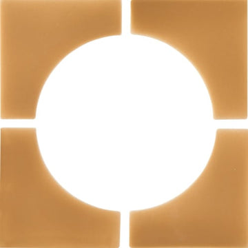 Goldenrod Mosaic 6"x6" 4-Corner