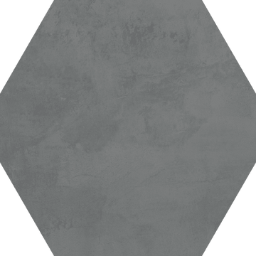 Stuyvesant Charcoal 22.5x22.5 Hex
