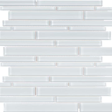 Ice Random Strip Mosaic