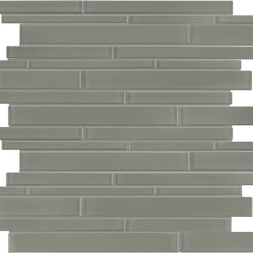 Smoke Random Strip Mosaic