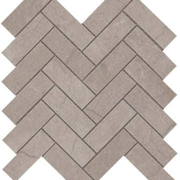 Corinthian Gray Herringbone