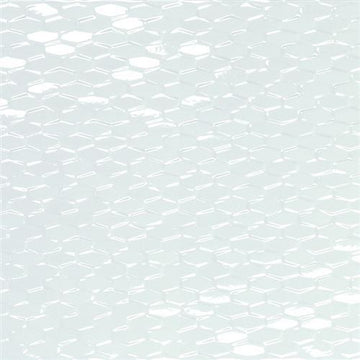 White Mini Hexagon 12"x35"