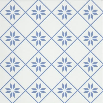 Petal Blue 10" X 10"