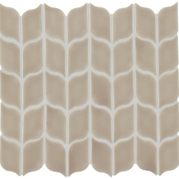 Post Card Leaf Mosaic 3"x6"