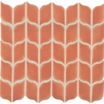 Love Letter Leaf Mosaic 3"x6"