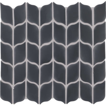 Ink Well Leaf Mosaic 3"x6"