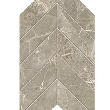Franklin Gray Chevron Mosaic